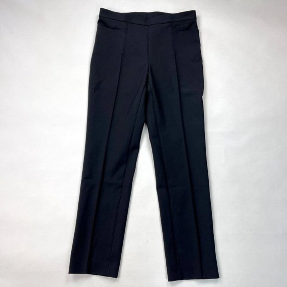 AKRIS PUNTO Franca Cotton‎ Techno Pant Women 4 EUC $440 Stretch Cotton Pockets